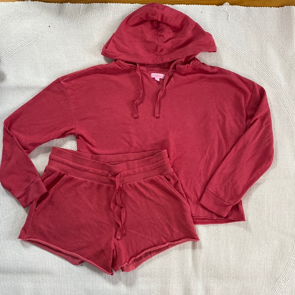 Matching set, Target branded, comfortable, soft, good quality, dusty-red color